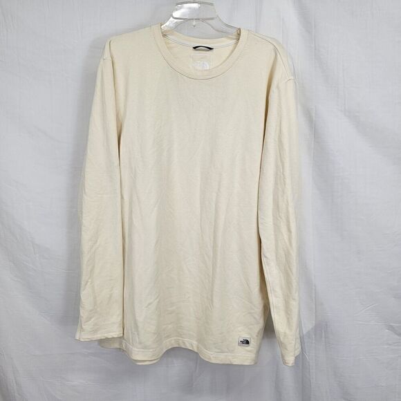 The North Face Men's Size XXL Ivory Pullover Sweatshirt Long Sleeve - Picture 1 of 6